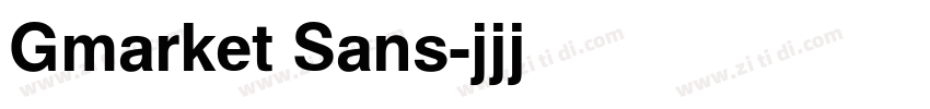 Gmarket Sans字体转换